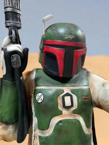 LM TREASURES Star Wars Boba Fett 1:1 Scale Life Size Statue Figure NEW - Picture 5 of 6