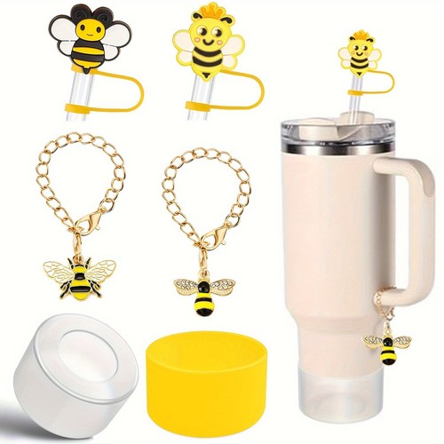 6Pcs Accessories Set for Stanley Cup 30 40oz Insulated Sleeve Travel Cup Holder - Picture 5 of 5