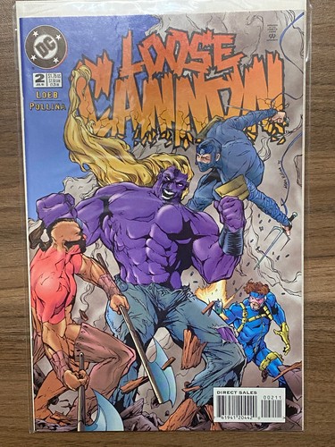 Loose Cannon #1,2,3,4 DC Comics 1995 Complete Set Run Lot 1-4 Bagged/Boarded - Picture 3 of 5