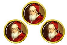 Pope Pius V Golf Ball Markers