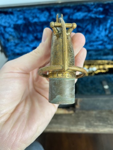 Vintage 1935 Martin Handcraft Standard Low Pitch Alto Saxophone With Orig. Case - Picture 19 of 22