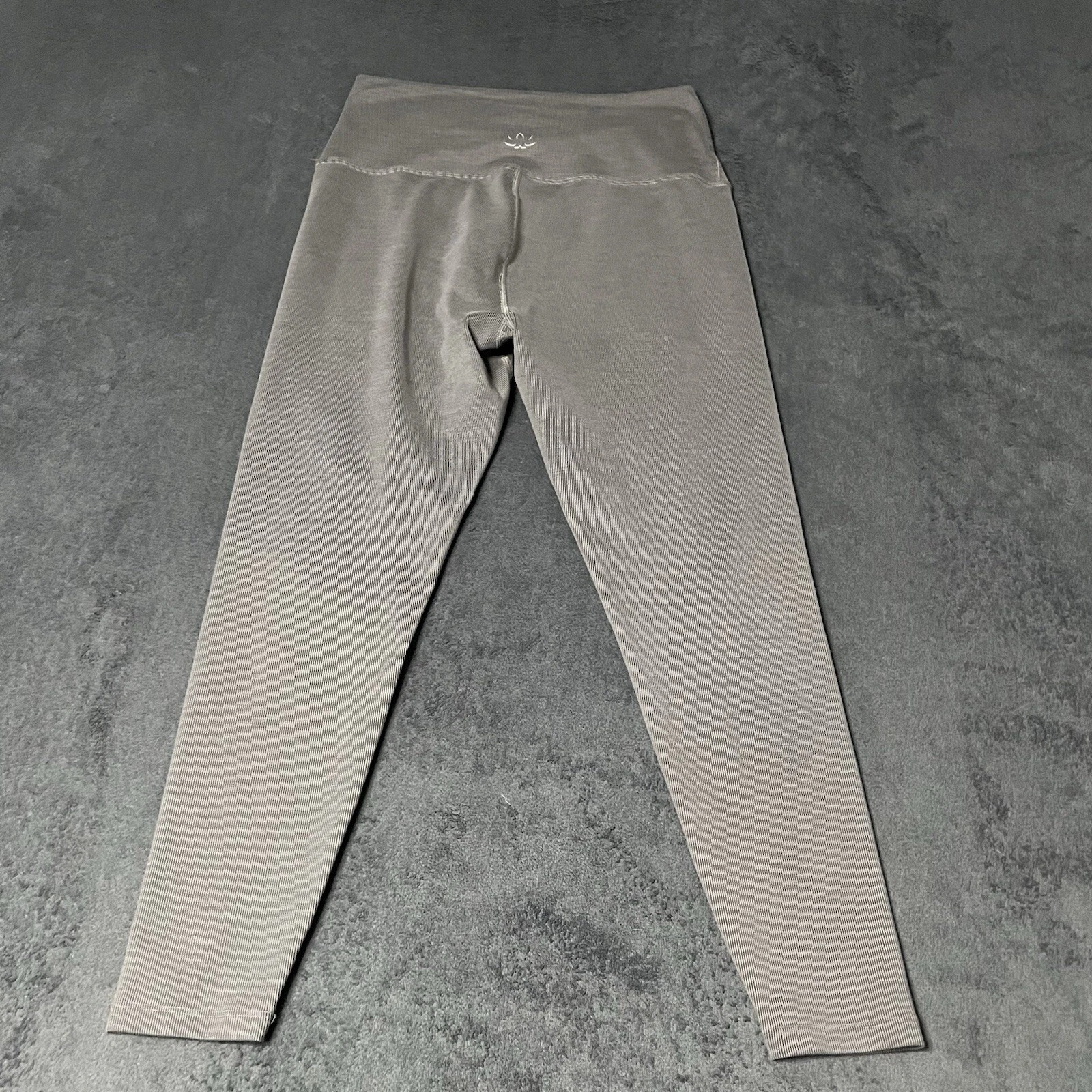 beyond-yoga high waisted rib athletic workout leggings