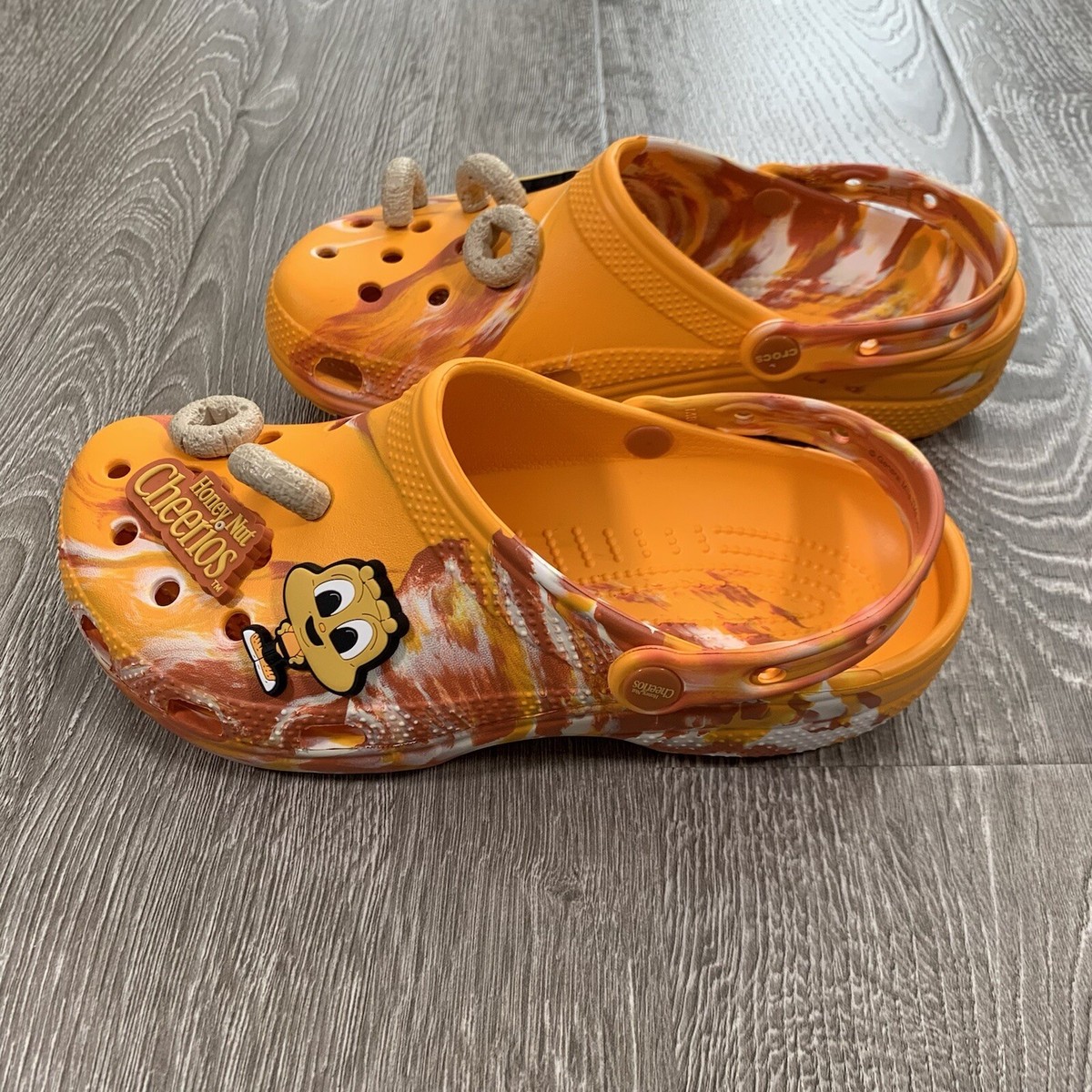 Crocs Men\'s Orange and Brown Clogs Crocs Echo Clog Sesame Tan Brown Unisex Mens 13 Brand New  main image 3