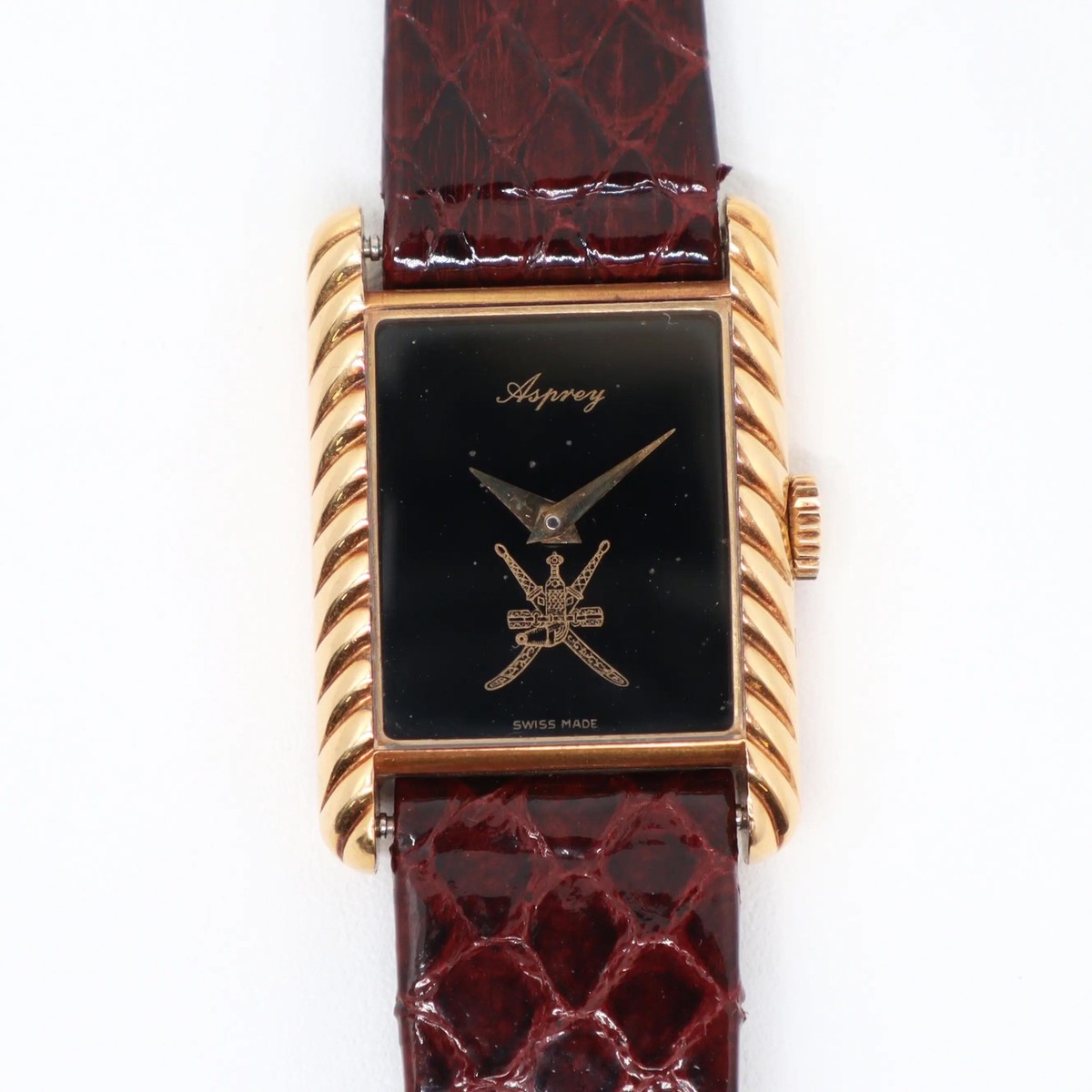 Asprey 616506 Sultanate Oman Khanjar Dial 18k Yellow Gold Hand