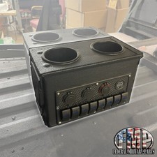 MILITAIRE HUMVEE Porte-gobelet/console centrale (B) panneau latéral Ctrl M998 AMMO CAN