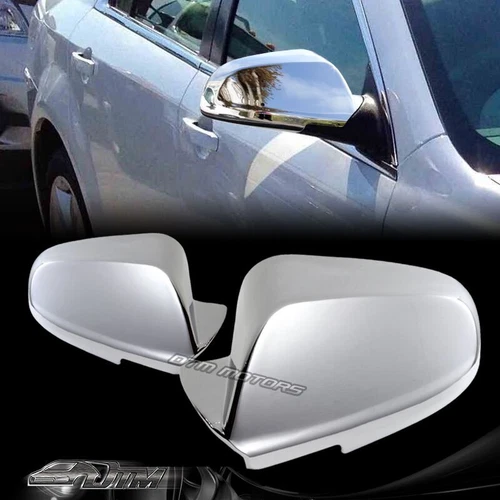 Chrome ABS Side Full Mirror Covers Caps For 2008-2012 Chevrolet Chevy Malibu