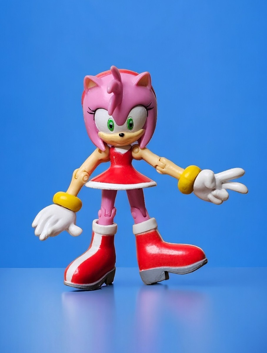 Jazwares Amy Rose Sonic the Hedgehog Action Figure 3