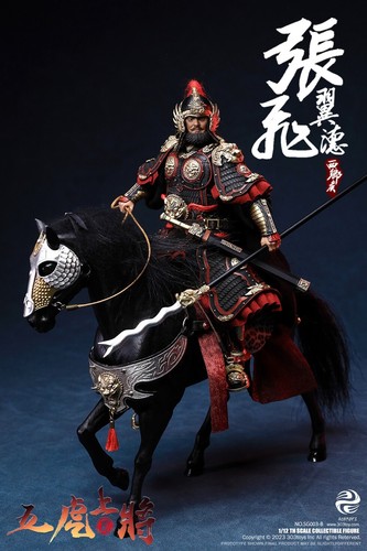 303TOYS 1/12 Soldado Tres Reinos Cinco Generales Tigre Hombre y Caballo Guerra Bandera - Imagen 30 de 66