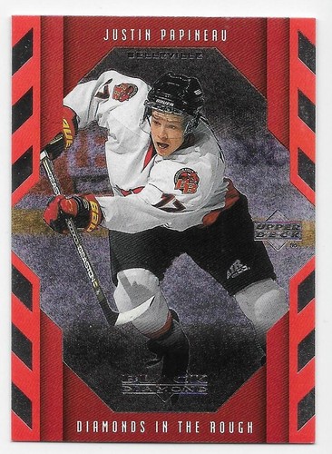 99/00 BLACK DIAMOND DIAMONDS IN THE ROUGH Hockey (#91-120) U-Pick From List - Picture 22 of 23