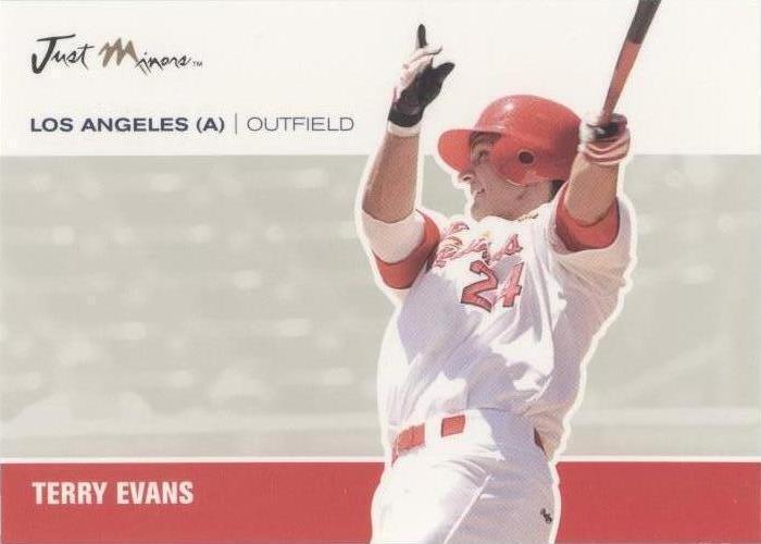 2007 Just Minors - Terry Evans #JA-14 - 1 of 1