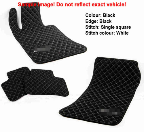 Luxury Bespoke Leather Car Floor Mats Fully Tailored fit Acura MDX 2007-2012 5p - Foto 3 di 12