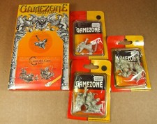 Gamezone Miniatures Chaos Chariot 01-42 + Chaos Hero 01-01 + more  - metal- (BZ)