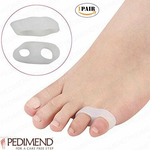 Little Pinky Toe Separator Bunion Relief Corns Blisters Protector Toe Corrector - Picture 37 of 41