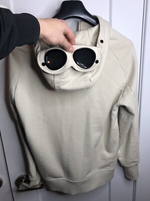 CP Company Diagonal Raised Fleece Goggle Hoodie S23