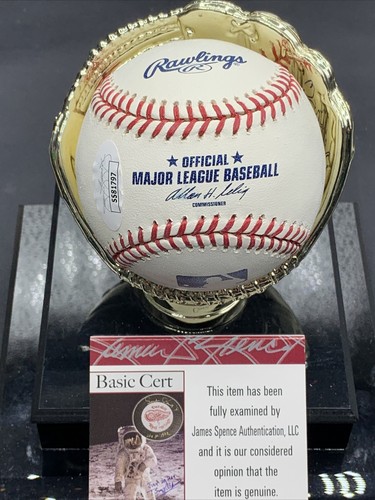 MONTE IRVIN HOF 73, 1954 WS Champs NEW YORK GIANTS SIGNED OML BASEBALL JSA /Coa - Picture 2 of 2