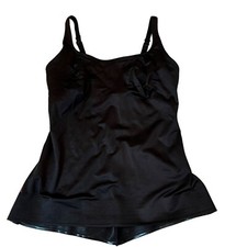 Ruby Ribbon 0218 Classic Demi Size 34 Black Shapewear Bra Top