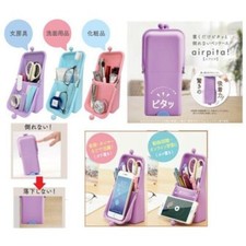 KUTSUWA Standing Pencil Case Pencil Box School Stationery Storage Phone Holder