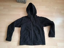 Tatonka Softshell Wolljacke  Jacke Hood Schwarz Grau Gr. S