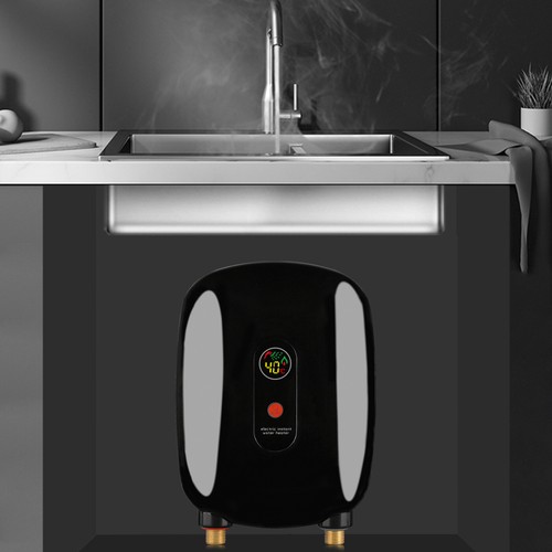 Instant Electric Hot Water Heater Shower Tankless For Kitchen Bath 3KW 110V - Picture 23 of 35