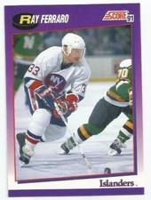 RAY FERRARO 1991-92 SCORE CARD NM-MT+ CONDITION