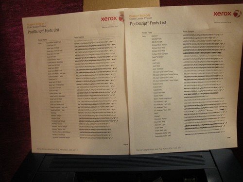 Xerox Phaser 6600 Color Duplex Network printer Pg Count 42,568 - Picture 9 of 13