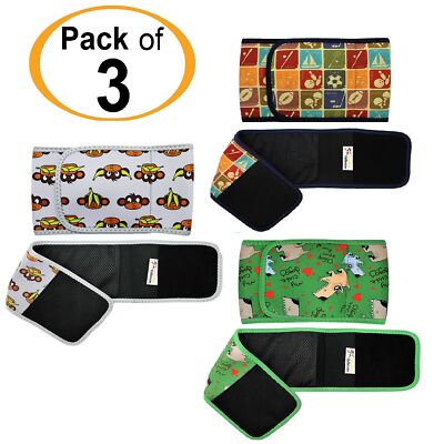 PACK -3pcs Male Diapers Dog BELLY BANDS Wrap Reusable Washable NEOPRENE XXS-XXXL