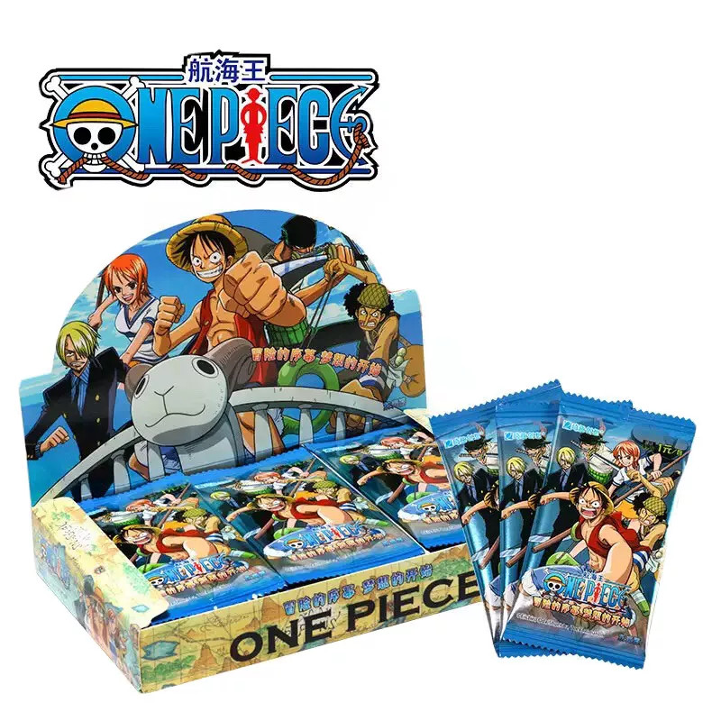 One Piece Trading Card Extended Game 4 Booster Pack Lot Set TCG CCG New Sealed