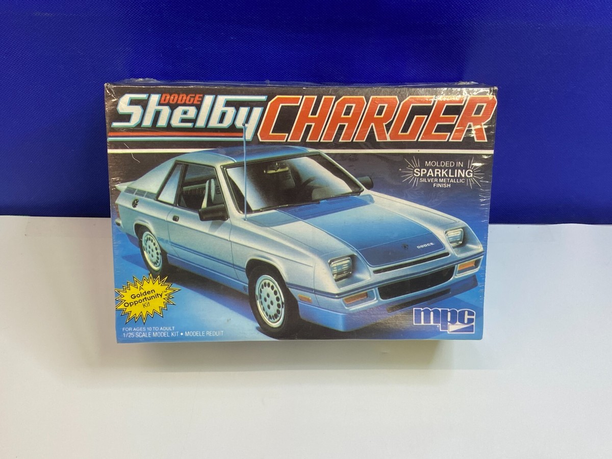 MPC 1/25 Dodge Shelby Charger プラモデル MPC 1/25 SCALE DODGE SHELBY CHARGER MODEL KIT FACTORY SEALED | eBay