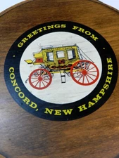 Vintage Wooden Firkin Sugar Bucket W/Bentwood Handle & Lid