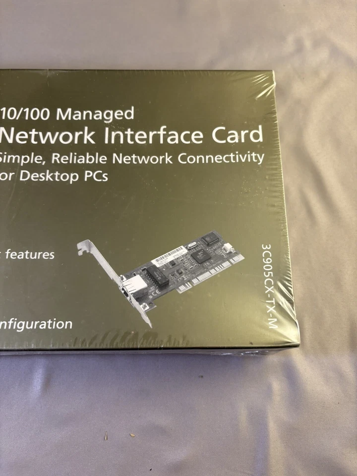 NEW 3Com 3C905CX-TX-M 10/100 MBPS Managed Network Interface Card - Image 3 of 4
