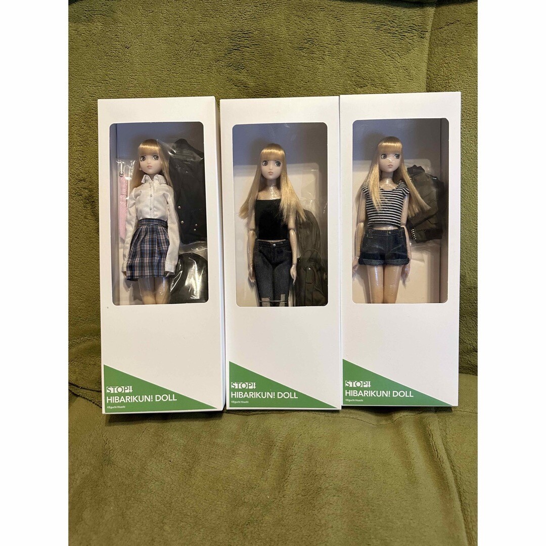 STOP!!ひばりくん!モモコドール 制服 .MA-1.モッズコート3体セット STOP!!