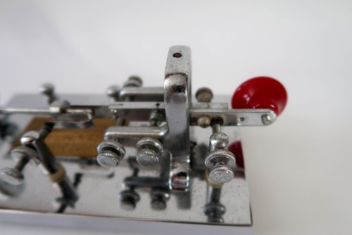 Vintage from 1960`s VIBROPLEX Telegraph Key - Zdjęcie 4 z 12