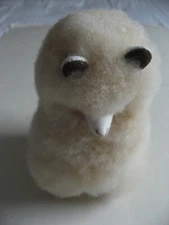 Llama Fuzzy Plush Soft Cuddly Beige Stuffed Animal Toy 8" New