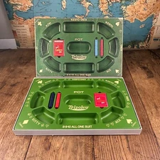 Vintage 1968 Cadaco Tripoley Board Game Special Edition No. 300 Michigan Rummy