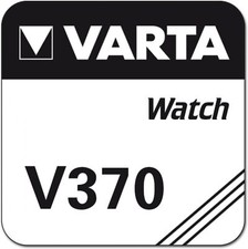 5x Varta Watch Watch Cell Button Cell SR920W V370 Silver Oxide 30mAh 1.55V