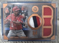 2019 Topps - Museum Collection Quad Relic Copper /75 Anthony Rendon #SPQR-ARE