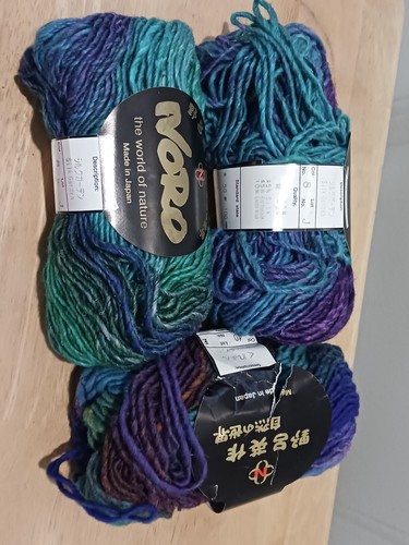 3 NORO Silk Garden Yarn