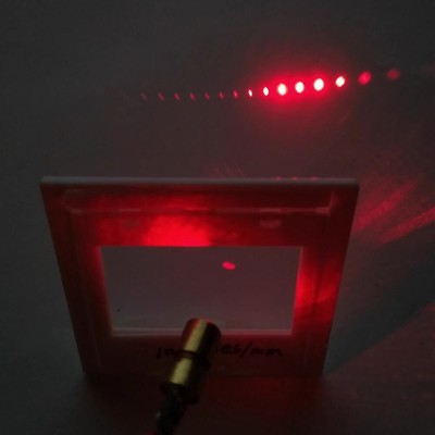 Transmission Diffraction Grating Optical Spectrophotometer for Teaching