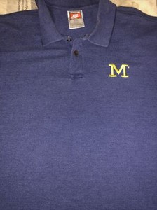 Michigan Wolverines Golf Shirt NIKE 