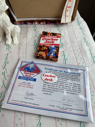 Cracker Jack 1997 "Béisbol Jack" Edición Limitada Muñeca Coleccionista Completa - Imagen 4 de 14