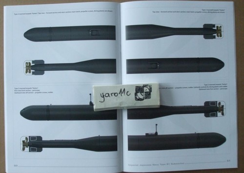 Imperial Japanese Navy Type B-1 Submarine - Super Drawings in 3D -Kagero *N*E*W - Picture 4 of 5