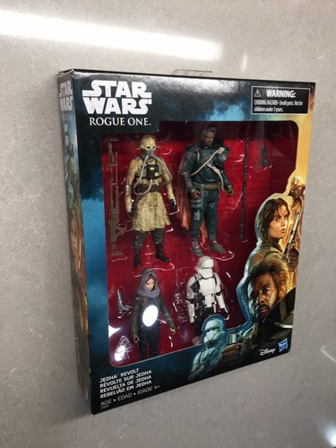 Star Wars Rogue One JEDHA REVOLT 4 pack of 3.75" Figures by Hasbro 2016 - Picture 6 of 9