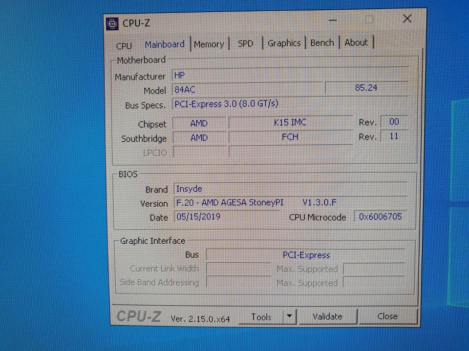 HP 15-DB0XXX 15-Db0053 15.6 Portatile Laptop A6-9225 4GB 500 GB  Windows 10 - Immagine 2 di 4