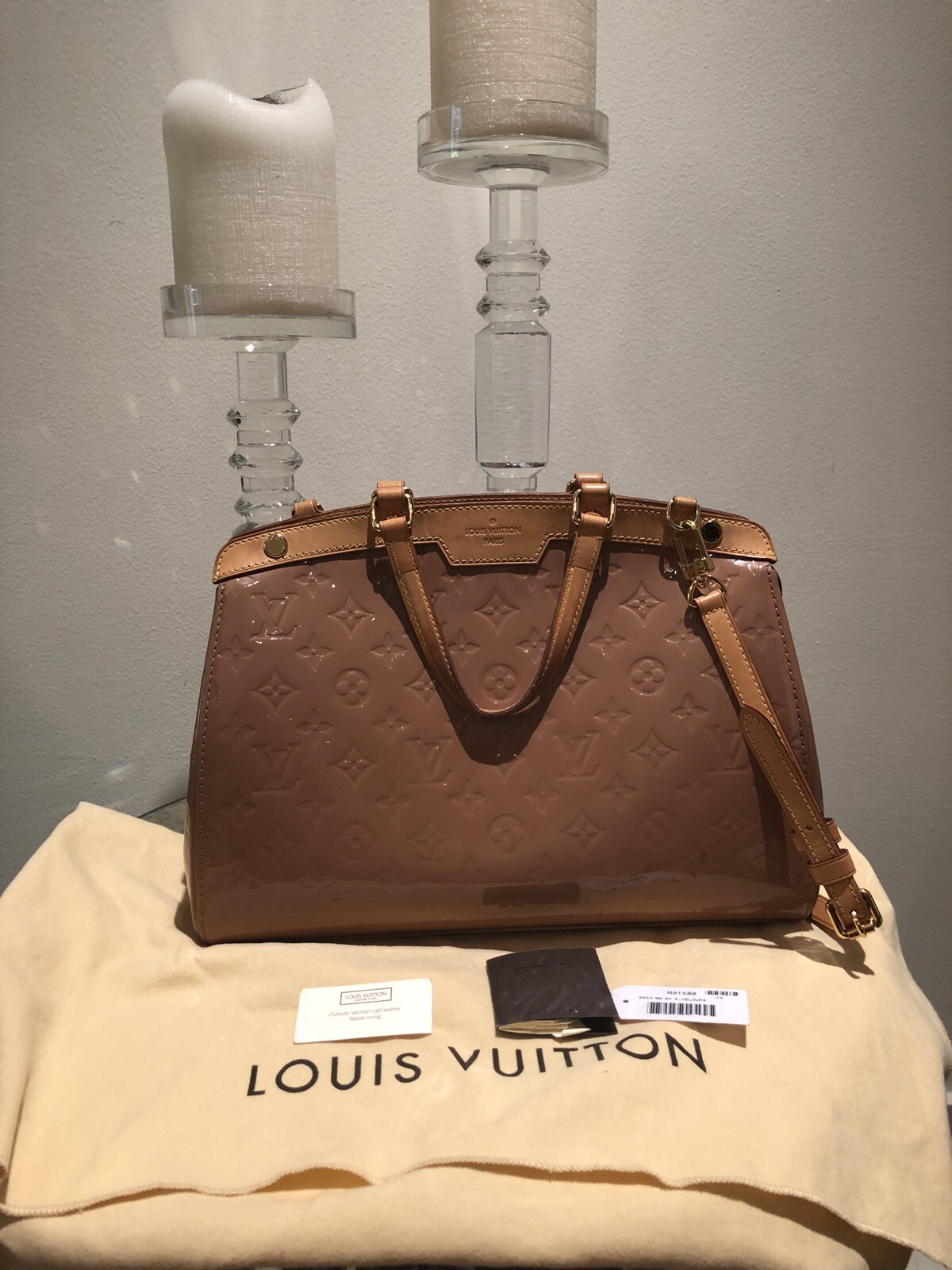 Used Brown Louis Vuitton Authentic Alma MM Monogram Canvas Top Handle  Handbag Houston,TX