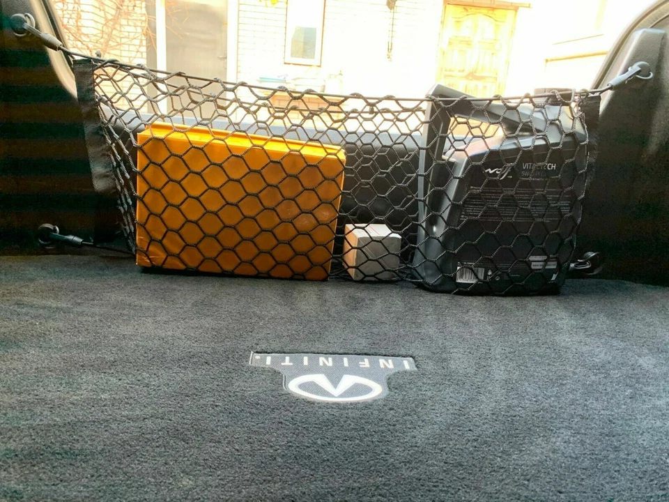 Red de carga sobre maletero trasero para INFINITI G25 11-12 G35 03-08 G37 09-13 Q40 15 Foto 2 de 4