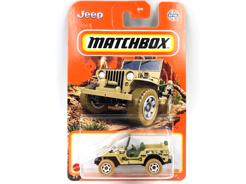 Matchbox 1948 Willys Jeep 1:64 Scale Metal Diecast Car Model Toy - Picture 2 of 4
