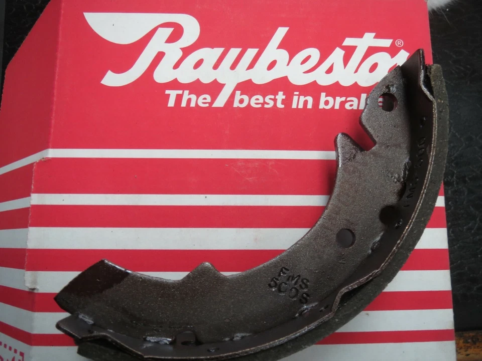 Juego de zapatas de freno trasero para Ford Escort Mercury Lynx 500RP Hecho en EE. UU. - ¡Envío rápido! Foto 2 de 3