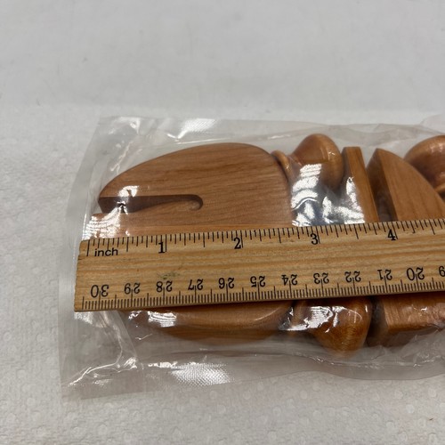 Quilt Aufhänger Klemmclips Holz Wandbehang Handarbeit K-Kraft 3 Stück - Bild 8 von 8