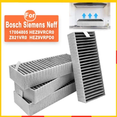 MARKENLOS 4/8x Aktivkohlefilter für Dunstabzugshaube Siemens HZ9VRCR0 17004796 HEZ9VRUD0