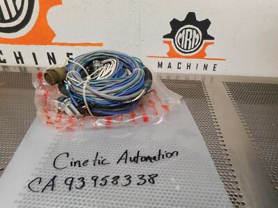 Cinetic Automation CA93958338 4 Position Cable & Burndy L24TF27SONA Connector